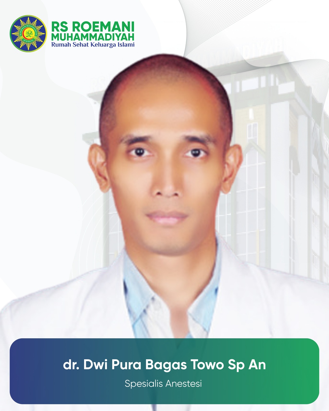 Dwipura Bagastowo, dr., SpAn
